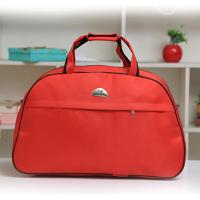特价手提旅行包短途旅游包大容量斜跨包防水轻便行李袋男女出差包 红色 小