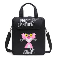 补习袋小学生手提袋夜光学生手提包补课书包男女儿童手拎斜跨书袋 翻盖粉红豹