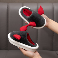 2021新款儿童拖鞋女秋冬卡通可爱小翅膀居家棉拖家用亲子棉拖鞋男