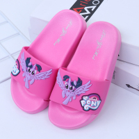 儿童拖鞋女夏公主可爱女童家居小孩室内家用防滑软底卡通洗澡凉拖 小马宝莉-紫悦[玫红] [29码]内长18cm