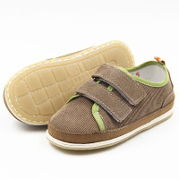儿童手工千层底布鞋宝宝老北京布底棉布鞋婴儿学步幼儿园男女春秋 棕色c204 c204-棕色 亲们,新疆、西藏两双哦
