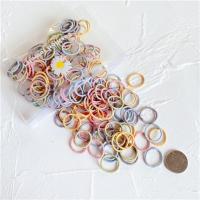 糖朵啦宝宝皮筋不伤发儿童小发圈扎啾啾皮圈女童小皮筋婴儿头绳 1#收纳袋装[100根]