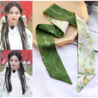 SN.枇杷绿 丝巾125cm长 同款SN1-301_一条装