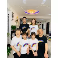 杨梅严选夏季95棉情侣子短袖_黑色嗨皮牛_L建议体重119-129斤身高1.60-1.65