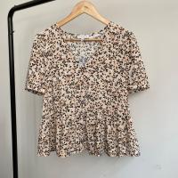 W2071 4014 女衬衫 EG_碎花_16(适合140-150斤)