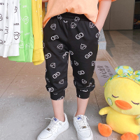 笨蛋熊专享G.DUCK小黄鸭裤子 FGXK210353_黑色_90