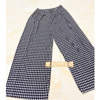 中老年宽松休闲裤_英文图案