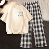 图腾严选单/套装学生短袖T恤女夏季2021新款韩版宽松百_单件2102黑色(逸如璟)_L(110-125斤)