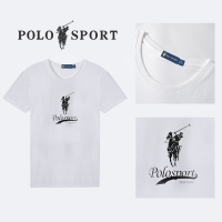 李太专属POLO SPORT 夏季百搭短袖t恤B60TS55_白色_L115-130