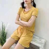 金迈服饰家居服套装_黄色