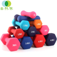 达人小哑铃女士一对瘦手臂2kg3杠铃4儿童1男5家用初学者_骨头磨砂紫_两只共8公斤(4kg*2)