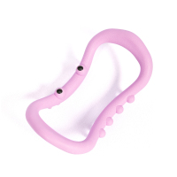 雪总同款TPE粉色磁石健身瑜伽环PE粉色瑜伽环