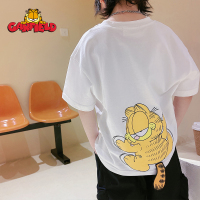 悠悠童话IP联名加菲猫子T恤JFM21319_黑色_170