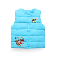 FC儿童加棉马甲秋冬季男女童保暖婴儿坎肩宝宝棉背心MH07_男宝-随机颜色/款式随机发货_90码(建议身高80cm左右)