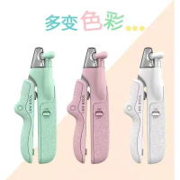 人气来旺兄弟指甲钳 宠物鳄鱼剪 LED+防溅设计 多色_绿