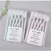 象牙塔 压缩 十支牙刷 马卡龙牙刷 冰淇淋牙刷 软毛牙刷_10支