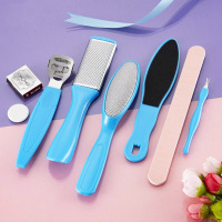 群智 八合1磨脚器皮脚板锉修脚工具套装_八件套