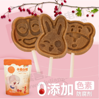 依依呀呀拍2发3儿童山楂棒棒糖88g_山楂棒棒糖88g