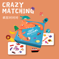 爱玩toys绿龙岛疯狂对对对动物对对对卡片配对游戏儿童桌游_疯狂对对对(54张,日常常见物)