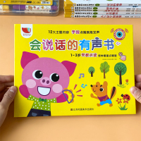 会说话的有声书儿童启蒙早教益智拼音训练中英双语识字认物点读书_HB-220