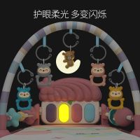 脚踏钢琴婴儿益智0-1岁多功能健身器宝宝早教玩具_护栏款绿-电池款