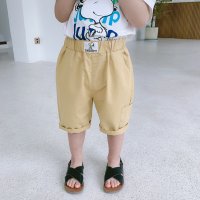 AD092史努比新款宝宝休闲裤短裤_黄色_100