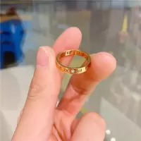 镂空罗马数字戒指男生戒指情侣个性戒指潮流配饰_钢色_10号（内直径19.9mm）