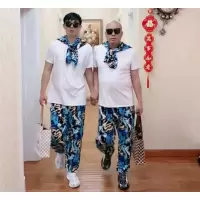 土土子防蚊裤灯笼裤_爱心_儿童110码97-105CM