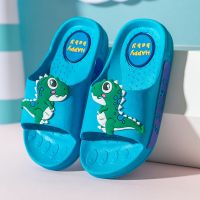 软底防滑儿童拖鞋男童防滑软底子室内外居家男女孩凉拖鞋_YT恐龙深蓝_24/25码170-适合脚长15cm