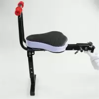 儿童座椅 电动车前置儿童座椅_支撑单座黑色