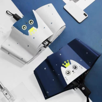 全自动晴雨伞女男太阳伞防晒防紫外线折叠小清新遮阳伞两用ins伞_经典手动款黑胶UV粉色