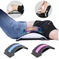 四季宜佳 腰椎按摩器 腰椎按摩牵引器 家用锻炼器 腰部按摩器_普通款不可调节适用100斤以内