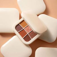 小奶包九影盘便携式平价小众学生款初学者香芋紫大地色盘_01#榛子巧克力-大地色