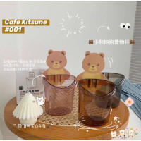 9.9/小熊杯抱抱置物杯_无痕贴