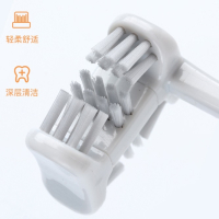 六面牙刷软毛牙刷牙神器强力清洁_灰色一支