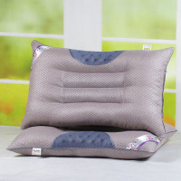 决明子+磁石护颈椎枕头枕芯学生助睡眠枕_深灰磁石+决明子_一只装