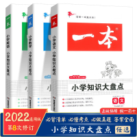 严选小升初总复习2021版一本小学知识大盘点小学语数英_知识大盘点 单本英语（通用版）
