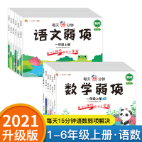 弱项变强项2021新版小学1-6年级上册全套语数弱项部编人教版_二年级上册_数学