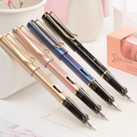 小阮优选书宏斋2021星空款钢笔矫正握姿学生练字可换墨囊_蓝色墨囊(50支)