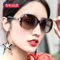 2021潮流新款 时尚太阳镜 气质女镜_红色