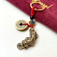 老师复古貔貅迷你挂件钥匙扣家居装饰挂饰_19.8元1个39.6元3个