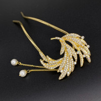 伊伊新品2021新凤凰金属发簪_新凤凰银色