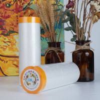 良品 家居装修防尘保护膜 家具保护防尘罩_一边带胶可定位_55cm*25米