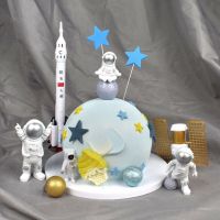 北欧创意宇航员摆件ins风桌面装饰品客厅卧室家居办生日礼物摆件_随机1个银色不可备注哦