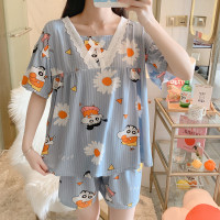 设计款GP12家居服卡通可爱套装睡衣_GP12大熊猫_L(100-120斤)