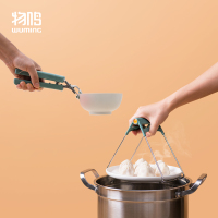 物鸣不锈钢防烫夹提盘夹取碗夹盘子夹厨房神器防滑夹碗器_物鸣绿提盘夹