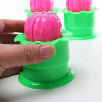 星越XY 包子器手动捏包子包子制作模具G_颜色随机_1个