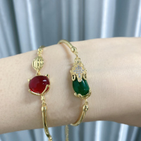 小秋秋的小当铺小狐狸小貔貅手链_红狐狸手链