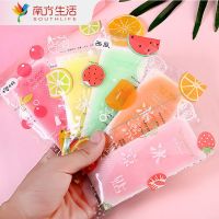 HS夏季水果味冰凉降温贴冰贴退热贴学生军训清凉贴防暑贴手_草莓味1袋/2片_10片装5袋