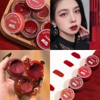 送唇刷NOVO慕斯果冻唇泥丝绒雾面哑光唇釉不掉色学生款平价_#925摩洛哥红棕